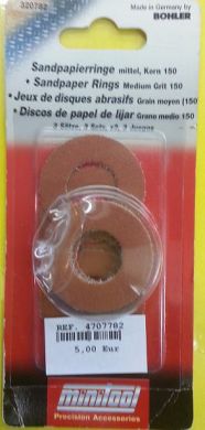 Discos papel de lijar, grano medio