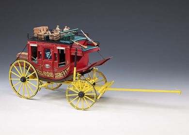 Coche diligencia del Oeste