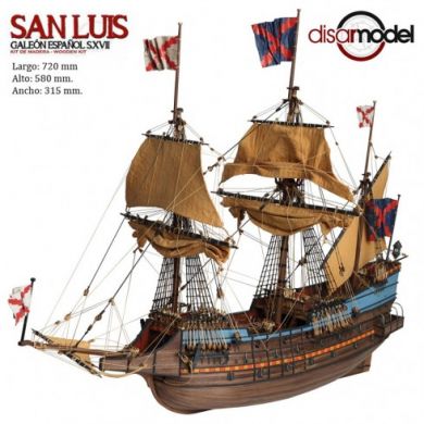 Galeón San Luis S. XVII