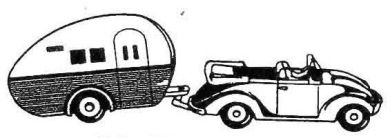 Volkswagen con caravana