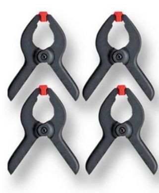Set de 4 mini pinzas