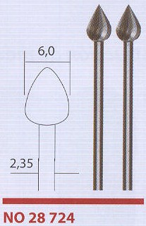 Fresa de acero