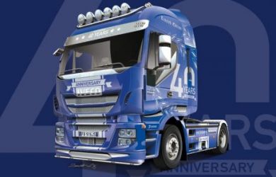 Camión Iveco Hi-Way 40th aniversario