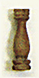 Columna 10 mm de nogal