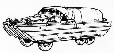 Vehiculo anfibio DUCKW