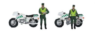Guardia Civil motoristas sancionando