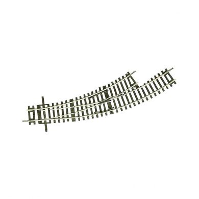 Desvío curvo izdo R2/R3. Radio 358 mm (R2) y ángulo de 30 grados - H0