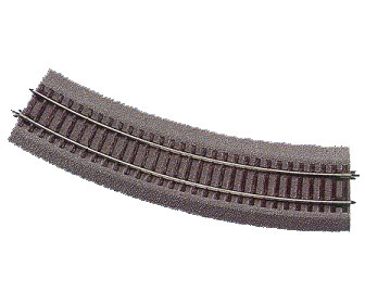 Via curva R3 419.6 mm 30 grados - H0