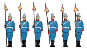 Guardia Real. Lanceros