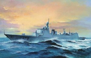 Marina del EPL Tipo 052C DDG-170 LanZhou