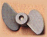 Hélice bipala metal