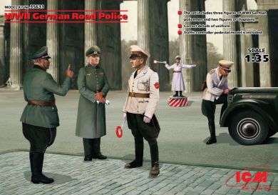 WWII GERMAN ROAD POLICE