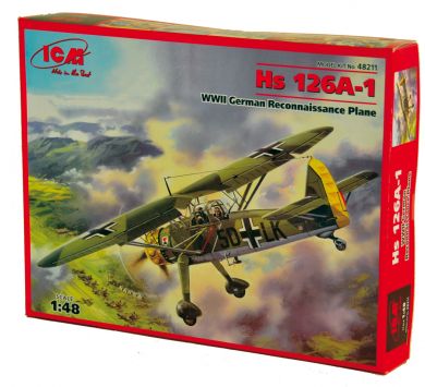 HS126A GERMAN RECON. 1/48