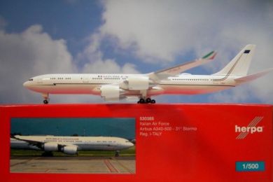 Italian Air Force Airbus A340-500 - 31° Stormo, Ciampino AB - I-TALY
