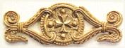 Ornamento de latón 60 mm