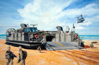 TRUMPETER LANDING CRAFT 1/144