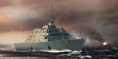 TRUMPETER USS FORT WORTH 1/350
