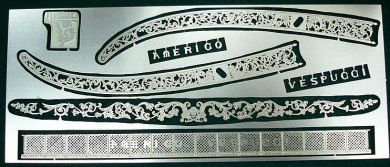 Accesorios fotograbado Americo Vespucci