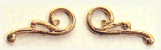 Ornamento de latón formas