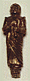 Mascarón de metal