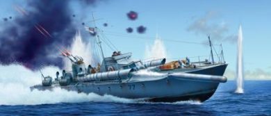 Lancha torpedera Vosper 72' 6\" MTB 77