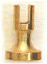 Soporte peana de latón