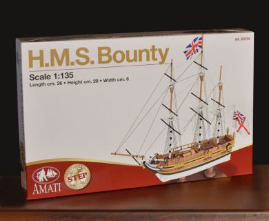 H.M.S. Bounty first step