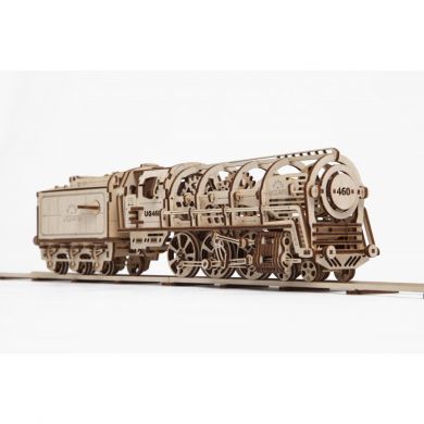 Locomotora de vapor con tender