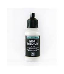 Matt medium