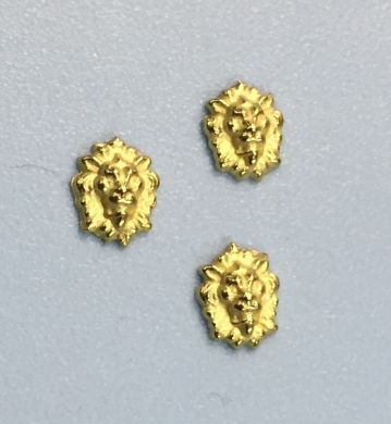 Cabeza de león 5mm 10und