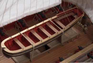Bote de madera de 165 mm