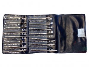 Juego de Brocas 1,5-2mm 15uds