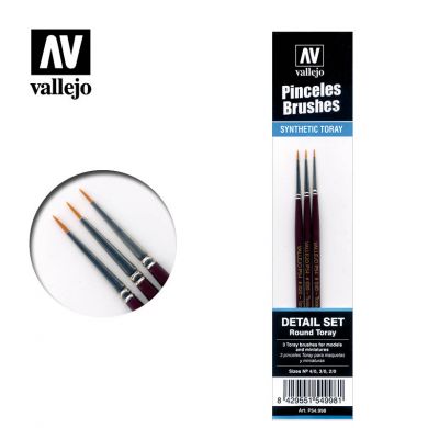 Set Pinceles Toray