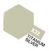 Acrílica titanium plata