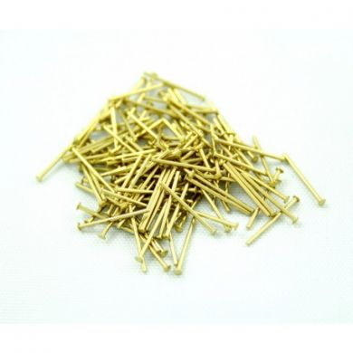 Clavos de laton 12mm sin punta