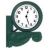 Reloj estación antiguo 16mm