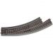 Desvio curvo izdo R5/R6 542.8 mm 30 grados - H0