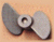 Hélice bipala metal