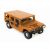 Todoterreno 4x4 con techo en kit de madera