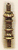 Ornamento de latón