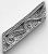 Ornamento de laton 30 mm