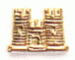 Ornamento de latón de 10 mm